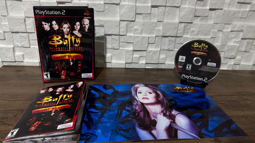 Buffy The Vampire Slayer Com Manual/pôster/ Para Ps2