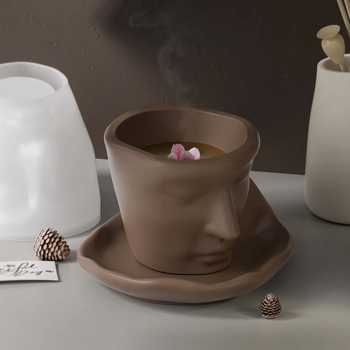 Molde De Yeso Y Cemento Por Goteo Para Rostro Y Chasis, Arte