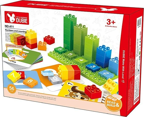 Juego Didáctico En Inglés Dubie Numbers And Counting