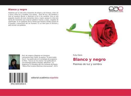 Libro: Blanco Y Negro: Poemas Luz Y Sombra (spanish Editi