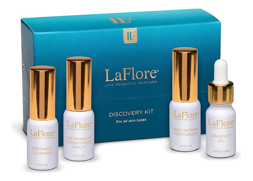 Laflore Discovery Kit - Live Probiotic Luxury Skincare - Rég