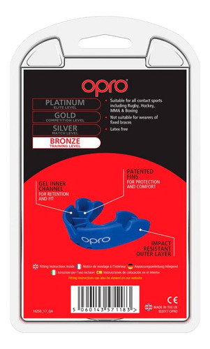 Imagen 4 de 9 de Protector Bucal Opro Bronze Junior
