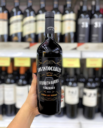 Los Intocables Cabernet Sauvignon 750ml X3 Zetta Bebidas