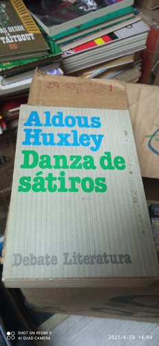 Libro Danza De Sátiros. Aldous Huxley