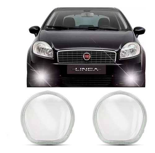 Par Lente Farol Milha Fiat Linea 09 2010 2011 2012 2013 2014