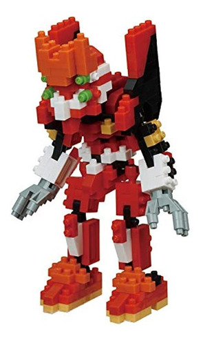 Nanoblock Evangelion Eva-02 Kit De Construcción