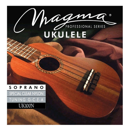 Encordado Ukelele Soprano Magma Uk100n