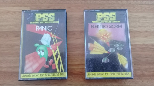 Par De Juegos De Spectrum 48k. Sinclair (Usado)