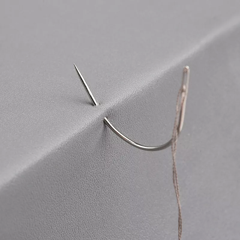 Terceira imagem para pesquisa de agulha costurar couro