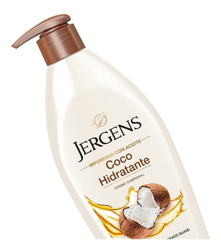 Jergens Crema Corporal Coco Hidratante Piel X 400ml Local