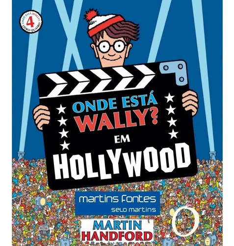 Livro Onde Está Wally? Mini 4 - Em Hollywood
