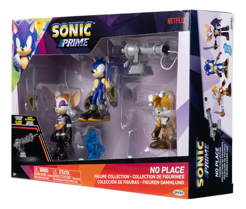 Sonic Prime3 Figuras 4 Acesorios Multipack Wave 2