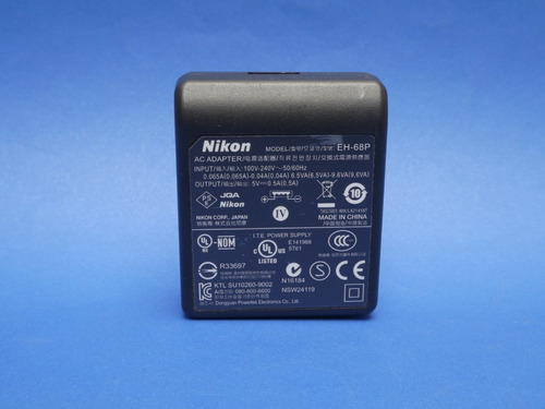 Adaptador Nikon Eh-68p , Cargador Para Camaras Coolpix 