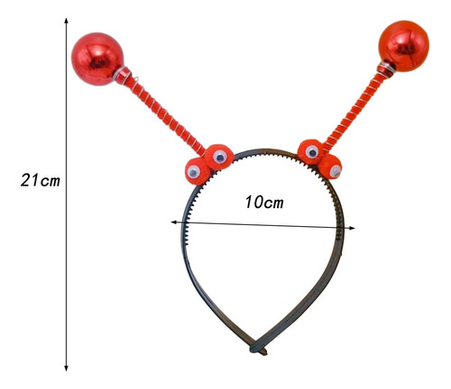 Diadema Alienígena, Diadema Con Antena Marciana, Aro Para