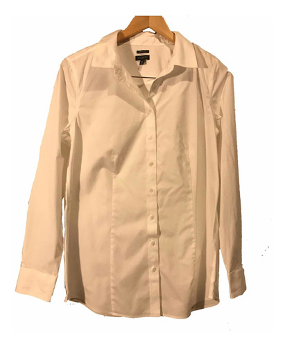 Camisa Blanca Dama Talbots De Vestir Opencloset Secondhand