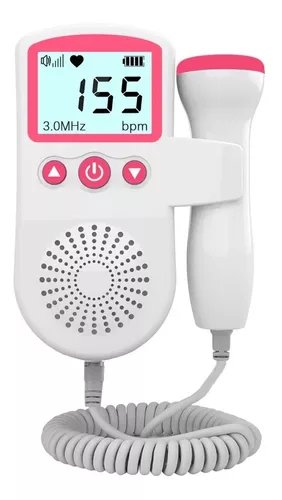 Doppler Fetal Monitor Cardíaco Bebe Prenatal Latidos Alarma