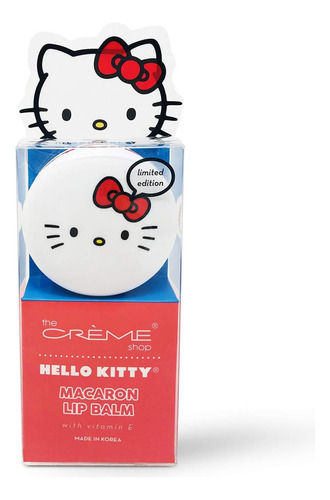 The Crème Shop X Sanrio Macaron Lip Balm (hello Kitty Mixed