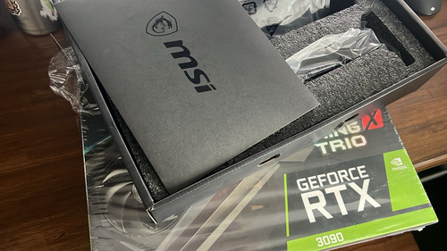 Placa De Video Nvidia Msi Gaming X Trio Geforce Rtx 3090 (Usado)
