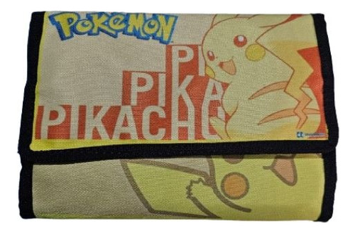 Cartuchera Escolar Desplegable Pokemon Ash Pikachu 
