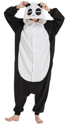 Imagen 2 de 10 de Pijama Oso Panda Kigurumi Kawaii Polar Entero Adulto