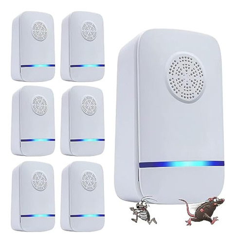 Repelente De Plagas Ultrasónico, 6 Paquetes, Electrónico