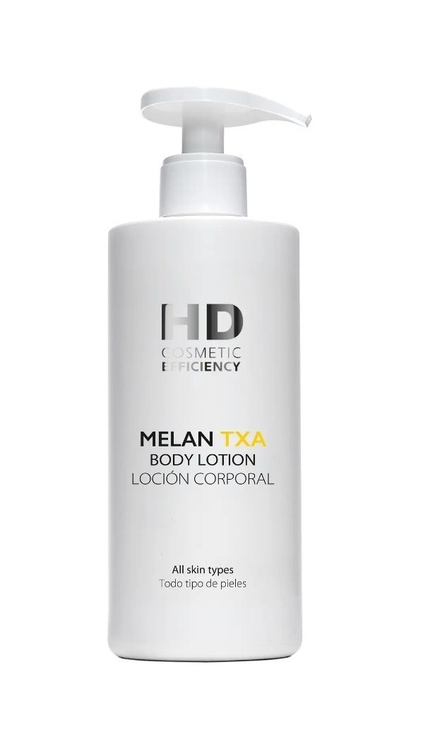  Emulsión aclarante para cuerpo HD Cosmetic Efficiency HD Melantxa Loción corporal en dosificador 400mL