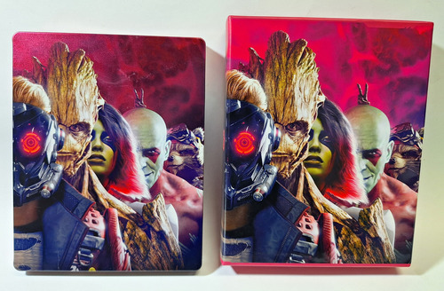 Marvel Guardians Of The Galaxy Steelbook Deluxe Edition Ps4