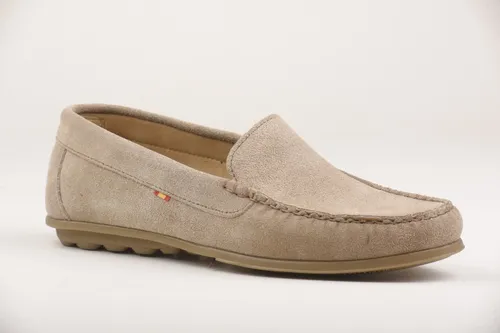 Mocasin Gamuzado Cuero Zapato Mallorca