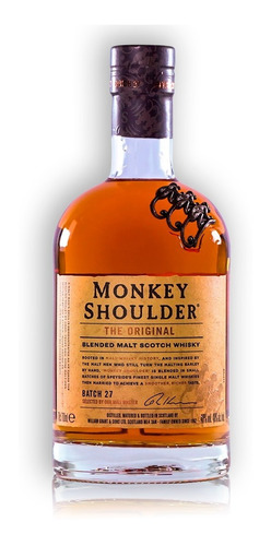 Monkey Shoulder Whisky Blended Malt Scotch 700ml Escocia