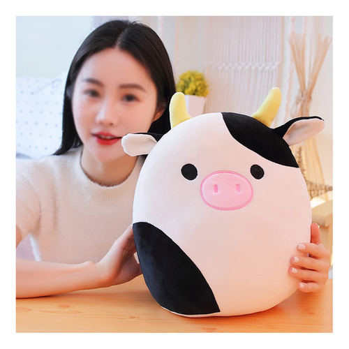 Juguetes De Peluche Navideños, Muñeca De Vaca Kawaii, Juguet
