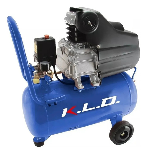 Compresor De Aire 50 Litros Kld 2.5 Hp + Kit 3 Pz