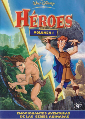 Heroes Tarzan & Hercules Disney Volumen 1 Uno Dvd