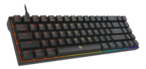 2018 Mecánica Usb Gaming Teclado 81 Teclas Rgb Led Azul Camb