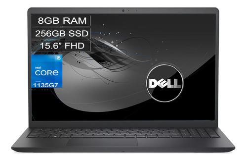 Portátil Dell Inspiron 3520 Core I5 1135g7 8gb 256gb 15 Fhd cor preta