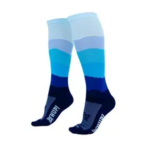 Comprar Meia De Ciclismo Corrida Hupi Cano Longo Várias Cores 1 Par