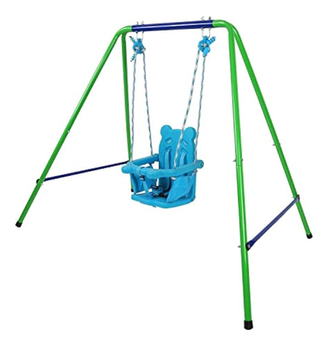 Balight Toddler Swing Set, Cinturón De Seguridad, Metal Baby