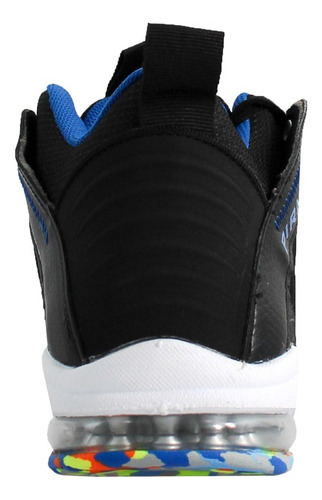 Tenis Basquetbol Hombre Pirma 2011 Anderson Negro Blanco Rey