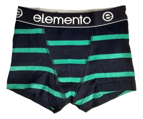 Packx 6 Calzoncillo Boxer Niño Elemento Algodon Lycra