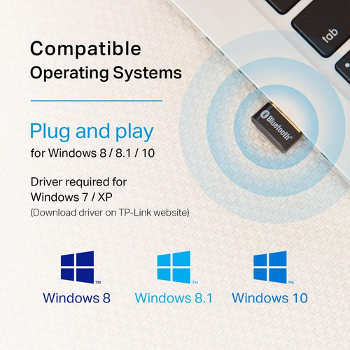 Imagen 5 de 7 de Adaptador Tp-link Bluetooth Usb Para Pc (ub400)
