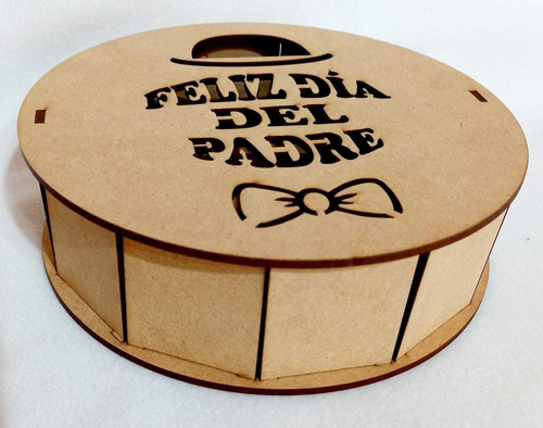 Caja Redonda Día Del Padre