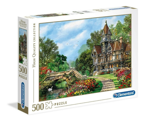 Puzzle 500 Piezas Clementoni - Old Waterway Cottage
