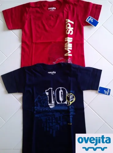 comprar Franela Casual Ovejita De Niños Estampadas Tallas 4 \u002F 12