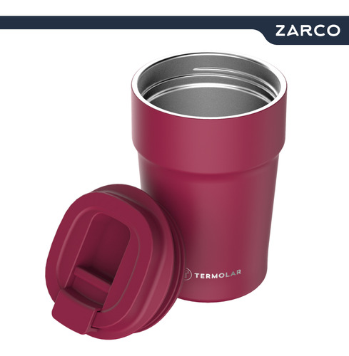 Copo Térmico Original Uniq 380ml Com Tampa Café Chá Termolar