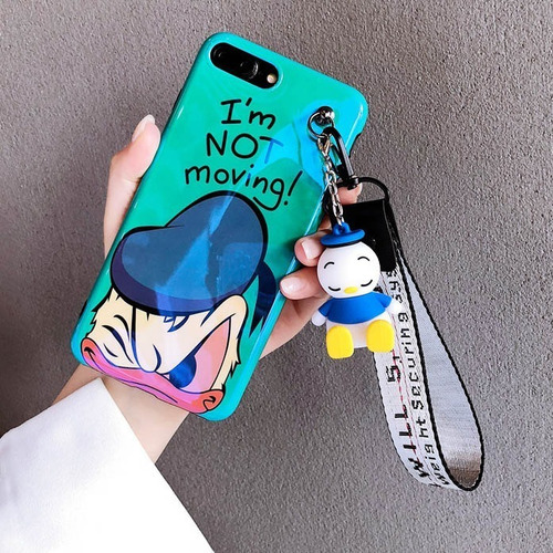 Imagen 4 de 5 de Funda Case Disney Donald, Winnie iPhone 6s, 6s Plus 7/8