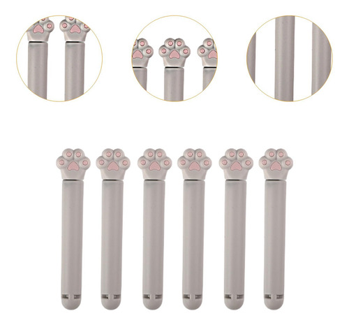 6 Piezas Clips De Sellado Sello Resistente Para Servicio
