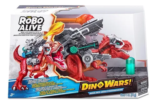 Robô Alive Dino Wars Mega Rex 1136 Candide