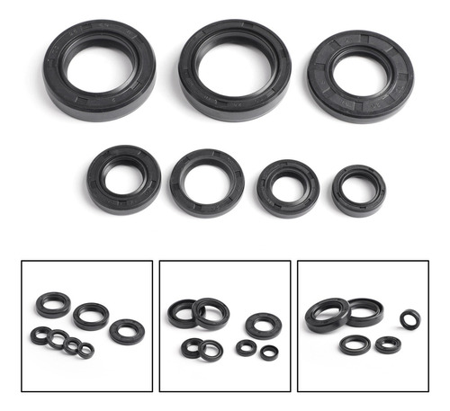 Kit De 8 Sellos Tenedor Retenes Para Yamaha Dt Mx125 Yz125