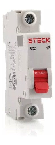 Llave Termica Unipolar Steck 10 16 20 25 Amp