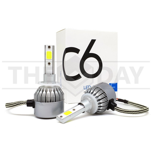 Imagem 8 de 10 de Kit Lâmpadas Hyundai I30 2012 Super Led 6000k 7200 Lumens C6