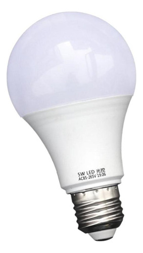 Bombilla Led E27 Con Sensor De Amanecer Automático De 4